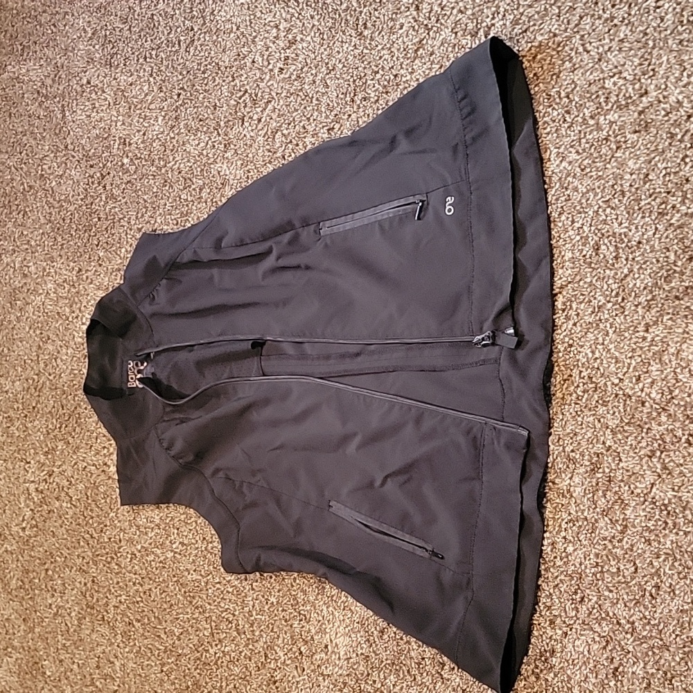 Black barco one vest scrubs